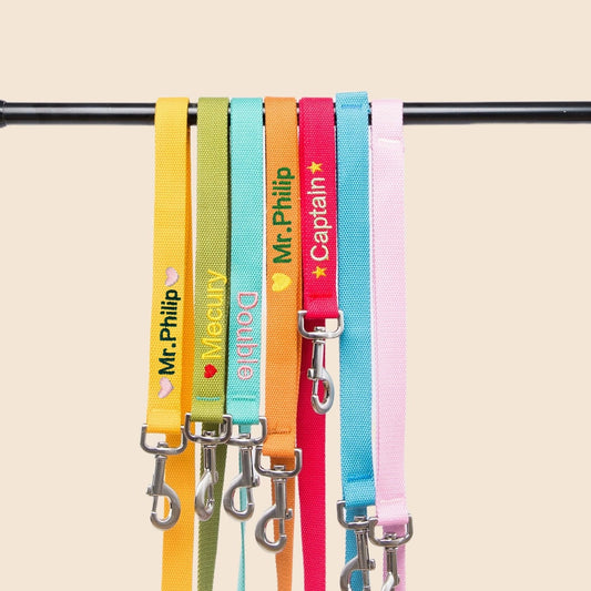 Personalized dog leash